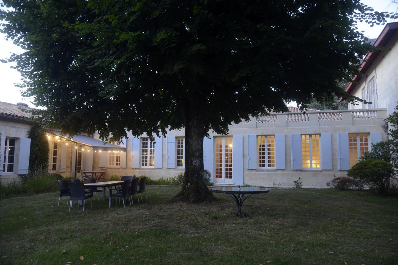 Chateau Rosemont - Grande Maison Familiale Campagne Dans Le Medoc Avec Piscine Et Tennis A 15 Mn Bordeaux Labarde エクステリア 写真