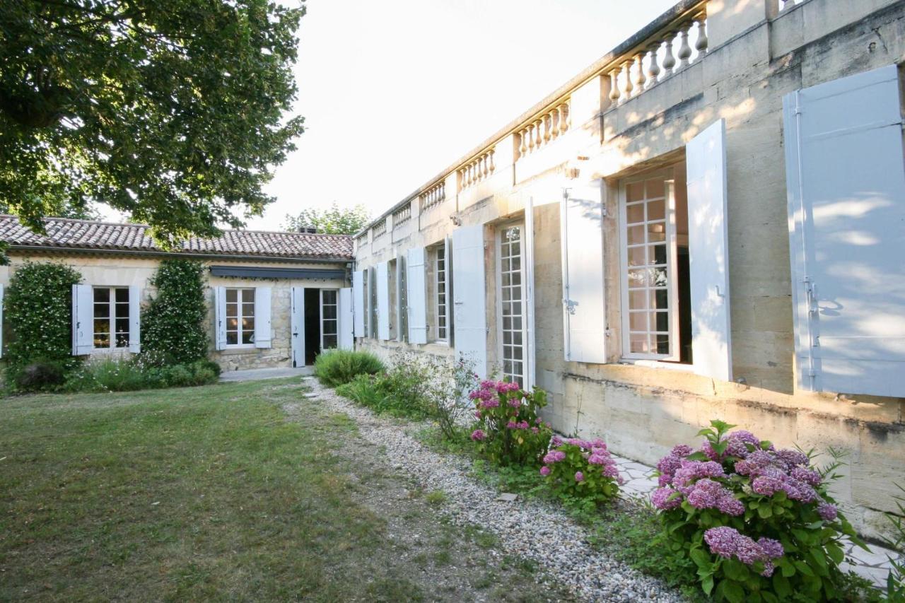 Chateau Rosemont - Grande Maison Familiale Campagne Dans Le Medoc Avec Piscine Et Tennis A 15 Mn Bordeaux Labarde エクステリア 写真
